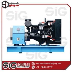 دیزل ژنراتور بنز مدل OM355TGE (200 کاوا)